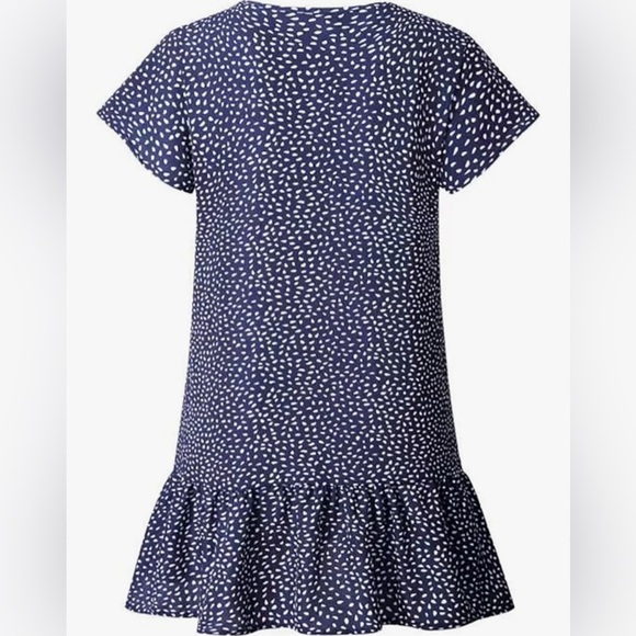 NWT, BloomChic, Women’s Lady Resilient Tunic, Navy Blue and White, US 22-24 - Picture 4 of 6